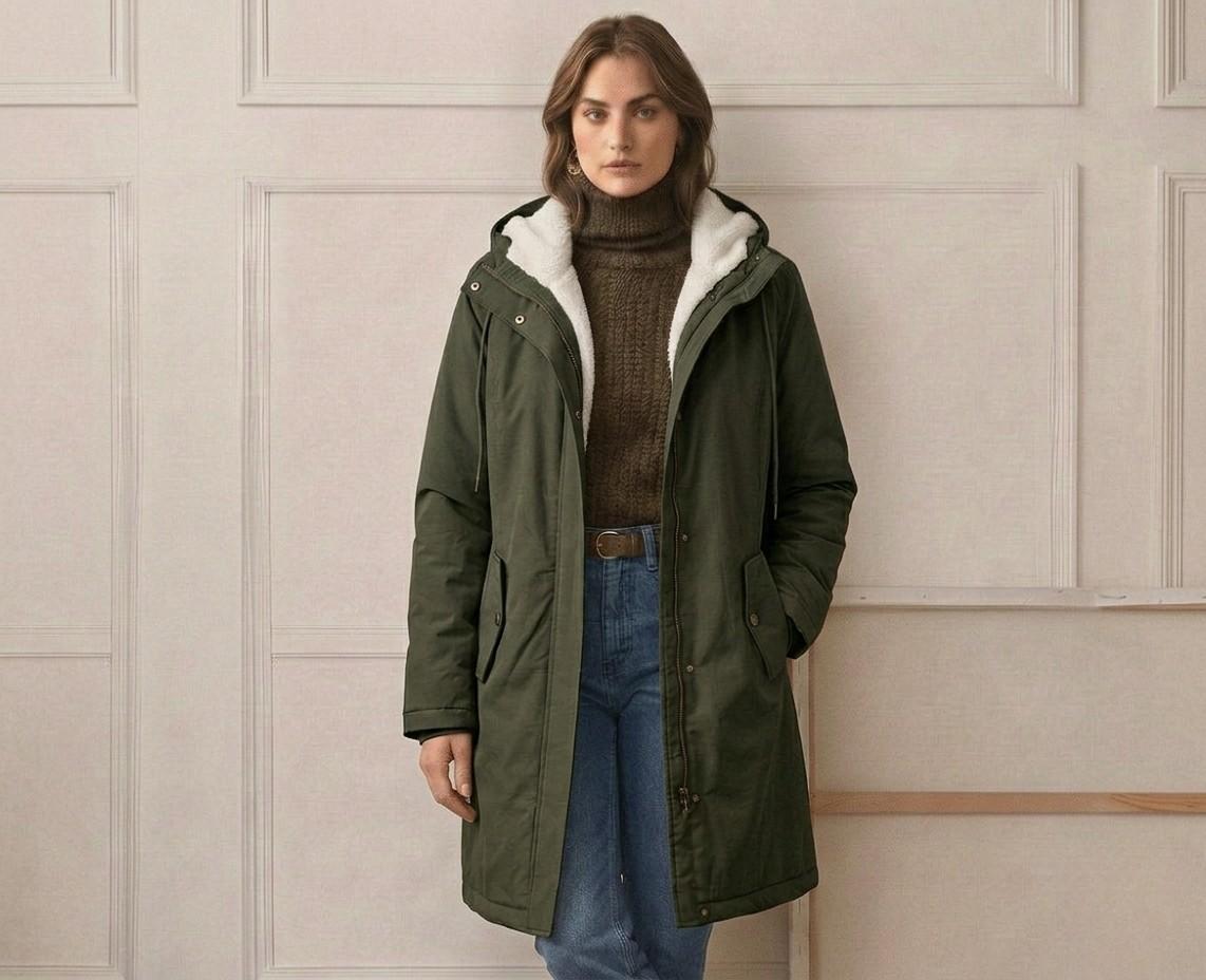 Women’s Warm Hooded Puffer Coat