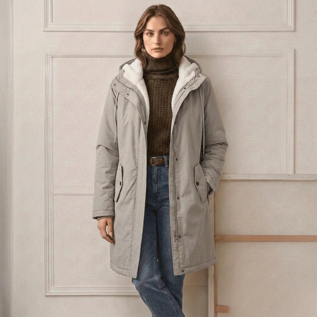 Women’s Warm Hooded Puffer Coat