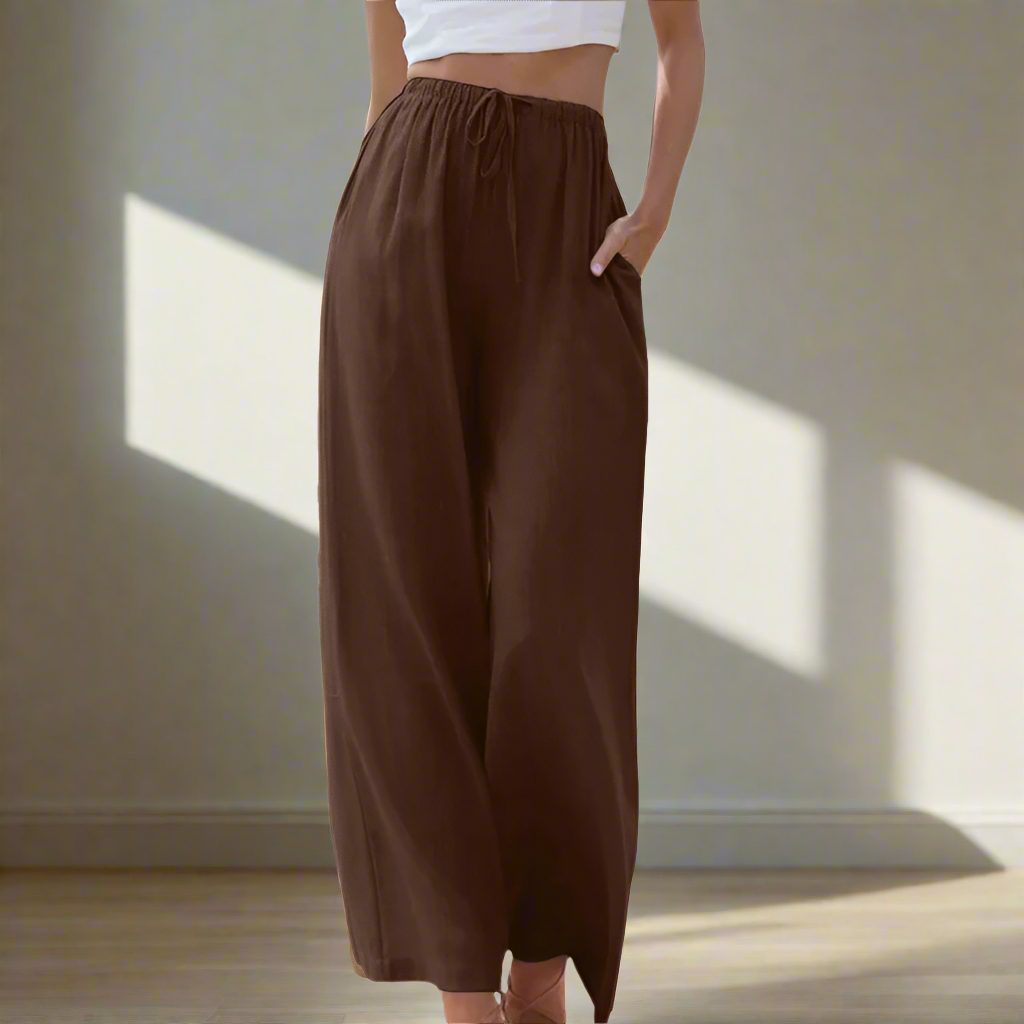 Liam | Wide-Leg Summer Trousers