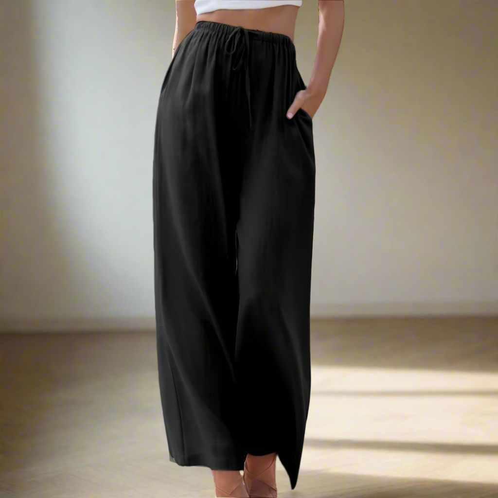 Liam | Wide-Leg Summer Trousers