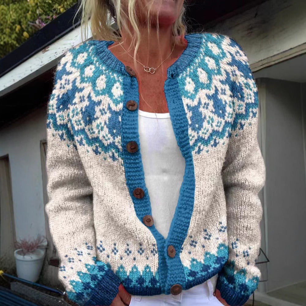 Eva | Vintage Icelandic Cardigan
